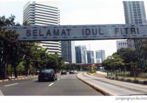 lebaran jakarta lengang