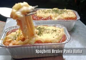 Spaghetti Brulee Pasta Italia