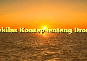 Sekilas Konsep tentang Drone